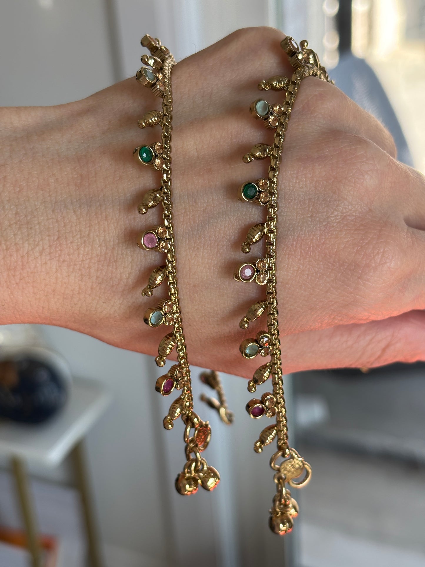 Gemstone Anklets